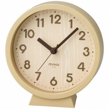 MAG インテリア置掛兼用時計ナチュラル W-770N-Z 8084-180(3)
