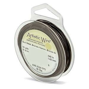 AW ワイヤー（オールドスプールス） アンティークブラス18(1.0Φ) 18（1.0mm）約9.1m