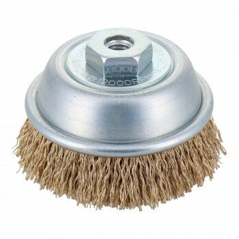 人気 おすすめ 定番 冬 お歳暮 ギフト クリスマス プレゼント 建工快速　カップブラシ　鋼線メッキ75mm..