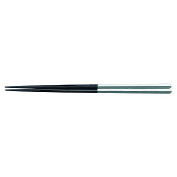 福井クラフト　PBT 22.5cm細身五角箸銀/黒 90022601 食器 | 関連単語 カレー皿 和食器 洋食器 中華食器 陶器 磁器 ガラス食器 木製食器 メラミン食器 ステンレス食器 キッチン 湯呑 湯のみ マグカップ カップ ソーサー コップ グラス ワイングラス シャンパングラス ssk-1-20608871 創造生活館 パッケージ画像