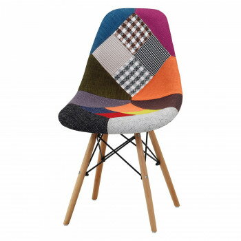 不二貿易　（C/D:70586） イームズ パッチワークシェルチェア MIX インテリア | 関連単語 観葉植物 ラ..
