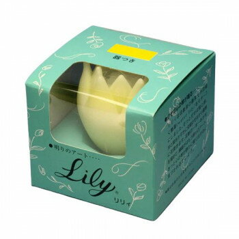 東海製蝋 ローソク リリィ(器付イエロー) 146-01YE