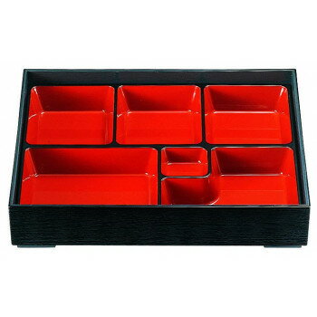 人気 おすすめ 定番 冬 お歳暮 ギフト クリスマス プレゼント 福井クラフト　尺1木目松花堂DX仕切朱天..