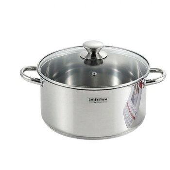 「ラ・ベットラ」IH200V対応両手鍋24cm　LB-174R 調理 料理 キッチン | 関連単語 千切り カッター 着火..