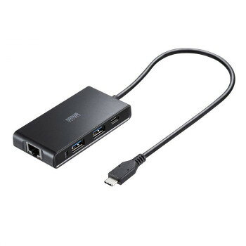 にんき 人気 おすすめ 定番 冬 春 孫 冬 新生活 ギフト 寒さ 対策 プレゼント サンワサプライ USB Type-Cハブ付き 2.5ギガビットLANアダプタ USB-3TCLS8BK PC パソコン スマホ タブレット | 関連単語 ssd ディスク hdd ルーター アダプタ フラッシュ LAN 無線