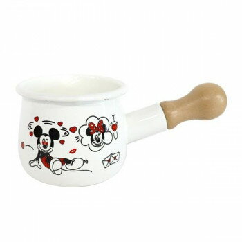 豊琺瑯 ディズニーミッキー＆ミニー　ホーロープチミルクパン MMJ-03 キャラクター グッズ アイディア ..