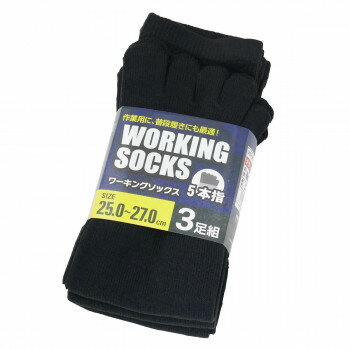 作業用に、普段履きにも最適です。ブラックカラーの3足組のワーキングソックスです。サイズ25〜27cm個装サイズ：22×7×6cm重量個装重量：200g素材・材質ポリエステル、綿、ポリウレタン生産国中国(A)おまけつき（商品とは関係ありません）別送fk094igrjs