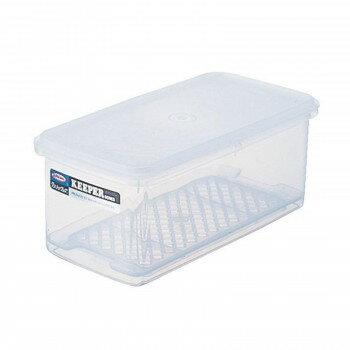 適度の湿り気が必要なもの、湿気を嫌うもの、どちらの要求も満たす優れた密封性を持っています。キッチン以外にも、リビングやプライベートルームなど、家庭内の収納・整理にも大きな力を発揮します。※電子レンジ対応ではありません。サイズ307×160×...