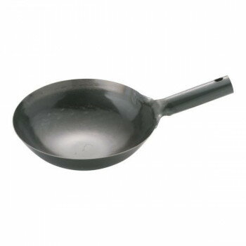 山田工業所　鉄　打出片手中華鍋(板厚1.2mm)　24cm　ATY9124 調理 料理 キッチン | 関連単語 千切り カ..