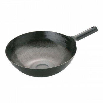 山田工業所　鉄　打出片手中華鍋(板厚1.2mm)　36cm　ATY9136 調理 料理 キッチン | 関連単語 アイデア ..