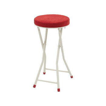 東谷 ロンダ ハイスツール レッド PC-34RD