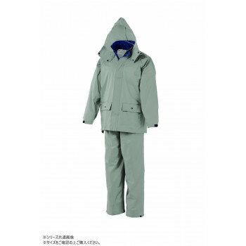 スミクラ レインウェア フィールドスーツ シルバー M A-419A