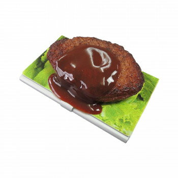 日本職人が作る 食品サンプル名刺ケース ハンバーグ IP-192 店舗 用品 飲食 | 関連単語 店舗照明 収納..