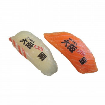 日本職人が作る 食品サンプル ご当地寿司マグネット大阪 鯛・鮭 IP-577 店舗 用品 飲食 | 関連単語 サ..
