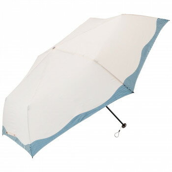 umbulatio ハンディールーフ 折りたたみ傘 60cm ウェービーフレーム ペールピンク U360-1114LP1-B1