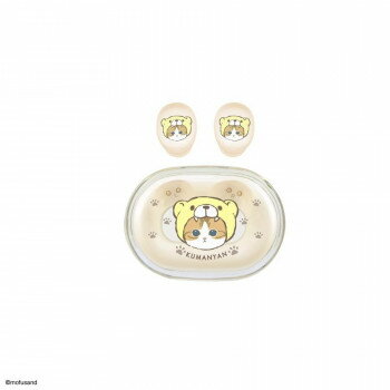 mofusand 完全ワイヤレスステレオイヤホン くまにゃん MOFU-58B サウンド スピーカー | 関連単語 360度 サラウンド スマートスピーカー AI搭載 ハンズフリー 防水 防塵 モノラル ステレオ 音楽再生 USB給電 AUX対応 バッテリー内蔵 長時間駆動 自宅用 仕事用 室内用(2)