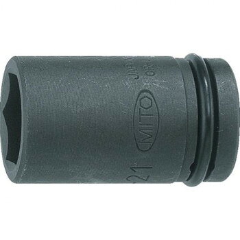 ミトロイ(MITOLOY) 1/2 インパクトレンチ用 ソケット セミロング 21mm P4SL-21