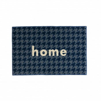 (クリーンテックス) デザインマット kahou home_navy＆grey 45×75cm