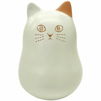 ティーライフ にゃふにゃふ レジン ゆらゆらマスコット 置物 アイボリー 74445