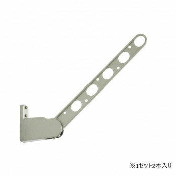 ベランダの出入り口など窓側の壁に取り付けて使うことができる物干し掛けです。音止めスペーサーで、風の強い日や操作時の不快な金属音を大幅にカットしています。サッシ(壁)から竿を離したい、竿を多く使いたい、戸袋やシャッターなどの出っ張りがある等の...