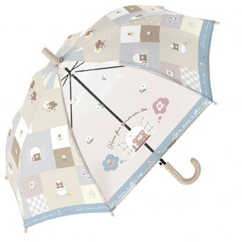 中谷 傘 ベアデイズ ベージュ Kid's 50cm 575-019