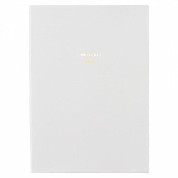 2026年 手帳 ダイアリー isshoni.仕事まとめ マンスリー A5 WH E8748 文具 筆記 備品| 関連単語 手帳 ..