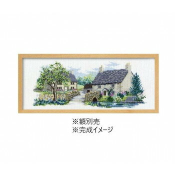 ししゅうキット　7289(オフホワイト)　ダーウェントウォーター・デザイン「レーンシリーズ」　ブルーベ..