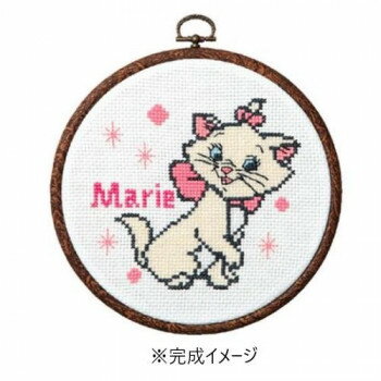 オリムパス 7322 ししゅうキット　ディズニー　マリー(おしゃれフープ付) キャラクター グッズ アイデ..