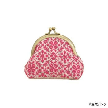 オリムパス 日本の伝統刺繍 こぎんキット がま口ポーチ 丸型(ベージュ) 36 鞄 かばん | 関連単語 メンズ 通勤 リュック 大容量 軽量 トート ショルダ...