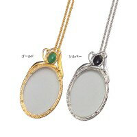 ミザール　ペンダントルーペ　35×25mm　PL-326　ゴールド