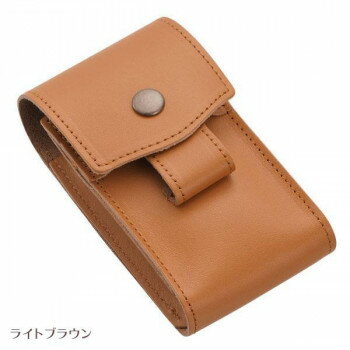 レザータバコケース(日本製) ライトブラウン
