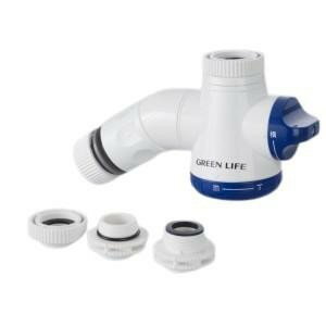 グリーンライフ　シャワー付蛇口コネクター 混合水栓用(二又タイプ)　SJC-03 工具 DIY 大工 作業 道具 ..