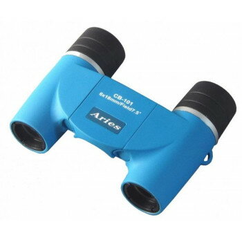 ミザール　ダハ型双眼鏡　6倍18mm　CB-101　ブルー