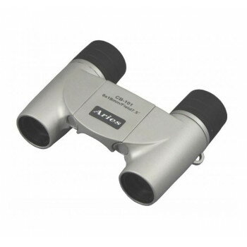 ミザール　ダハ型双眼鏡　6倍18mm　CB-101　シルバー