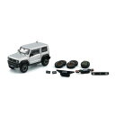 ビ-エムクリエイションズ スズキ ジムニー (JB74) 19 シルバー RHD 1/64スケール 64B0273
