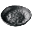 福井クラフト メラミン17.0ひねり内ゆず目丸浅皿黒マット 51024760 食器 | 関連単語 パーティー 電子レンジ対応 軽量 陶磁器 セット おしゃれ 小...
