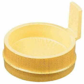 福井クラフト　Φ13cm越前ゴマ竹片手桶 50000230 食器 | 関連単語 大皿 モダン 食洗機対応 ギフト 割れ..