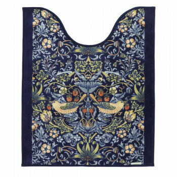 Morris Design Studio イチゴドロボウ トイレマット 80×65Vcm FT1702A B ブルー 風呂 トイレ 台所 キッチン | 関連単語 トイレ用品 掃除道具セット シンク掃除 キッチン除菌 バス用ブラシ トイレ消臭 洗面所マット タオルホルダー 浴室棚 洗濯物カゴ 水まわり収納