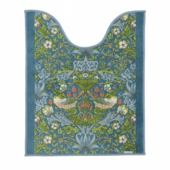 イチゴドロボウ トイレマット 80×65Vcm FT1702A BG ブルーグリーン 風呂 トイレ 台所 キッチン | 関連単語 トイレ収納ラック 洗面所用品 フローリング掃除 台所タオル 掃除用スプレー 蛇口カバー キッチン排水溝掃除 洗剤ケース 洗面所収納棚 排水管掃除 トイレ棚