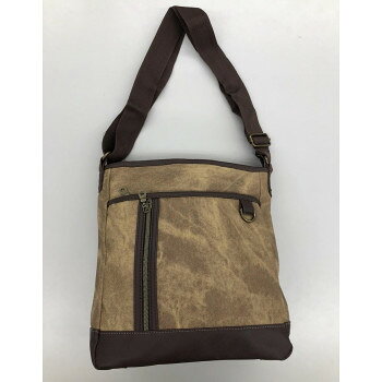 Handbag Type - 人気 おすすめ 定番 冬 新生活 ギフト 寒さ 対策 プレゼント 優美社　1855-00　CUBIC CORE （キュービックコア） デニムPU縦型ショルダーバッグ ブラウン 鞄 かばん | 関連単語 ブランド 韓国 A4収納 小さめ 自立 出張 肩掛け ファスナー付き キャンバス