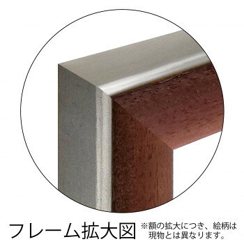 人気 おすすめ 定番 冬 新生活 ギフト 寒さ 対策 プレゼント ナチュラルモダン ミラー レクタ ブラウン NM-09002 [3]