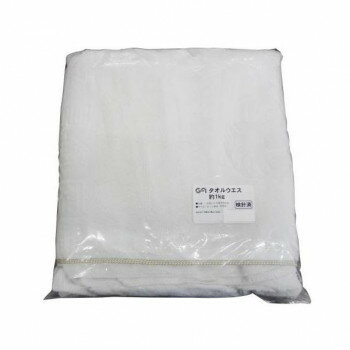 GA 白タオルウエス(中古生地) 1kg GA103 417103 タオル | 関連単語 子供用 キャラクター ミニタオル フェイスタオル バスタオル 吸水 柔...