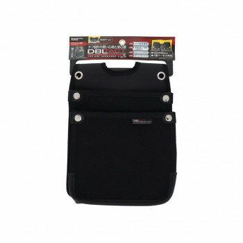 DBLTACT　帆布電工袋　ブラック　DTH-01-BK　582401(3)