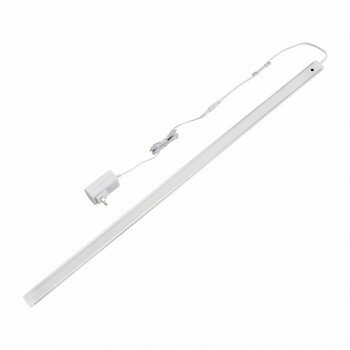 非接触スイッチに手をサッとかざすだけで電源をON/OFF、手をかざし続けると最大(100%)〜最小(約10%)の間で無段階調光できる。導光板使用で、スリムなのにムラなくしっかり明るい。サイズ本体コード長:約0.5m、外形寸法:(約)幅32×...