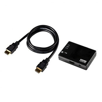 人気 おすすめ 定番 冬 新生活 ギフト 寒さ 対策 プレゼント HDMIセレクター ケーブル付 ASL-HD302C PC パソコン スマホ タブレット | 関連単語 スマートフォン 携帯電話 アクセサリー iPhone パーツ iPad 周辺機器 メモリ Android ドライブ USB ストレージ ssk-1-20277937 創造生活館 サンプル画像2