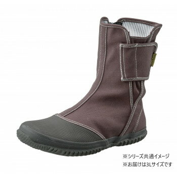 福山ゴム工業 ノーカーズ NK-11 ブラウン 3L EE90100 靴 シューズ 靴下 ソックス | 通年対応 冬用 夏用 春秋向け 雪道対応 梅雨対策 屋外作業用 軽作業用 長距離歩行向け 運転用 ドライブ向け 飛行機移動向け 長時間着用 吸湿速乾素材 滑り止め強化 クッション性向上