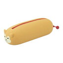 LIHIT LAB.(リヒトラブ) PuniLabo 寝ころびペンポーチ BIG シバイヌ A-7800-2 文具 筆記 備品| 関連単語 事務 用品 学用品 筆記 名刺 手帳 カッター テープフ ァイル 封筒 はさみ ビジネス鉛筆 ペン 絵具 セット シャープペン 絵の具 スマッシュ オレンズ