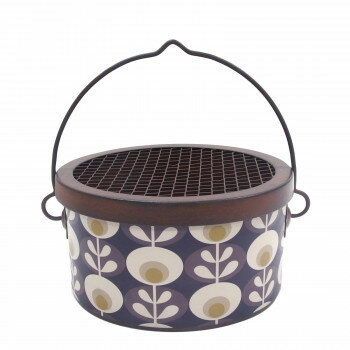 スチール蚊遣り レトロ ブルー SE056227