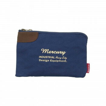 マーキュリー ハードキャンバスポーチS ネイビー ME010184 文具 筆記 備品| 関連単語 筆記 名刺 手帳 ..