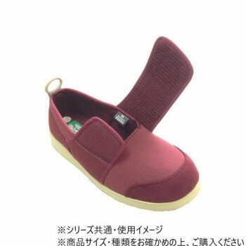 すたこらさんソフト 05ワイド ワイン 22.0/22.5cm 靴 シューズ 靴下 ソックス | 黒 白 グレー ベージュ ネイビー ブラウン カーキ マルチカラー くるぶし丈 ミドル丈 ハイソックス 五本指 裏起毛 表パイル 綿素材 ポリエステル混 合成皮革 スウェード 通気設計 ssk-1-20345714 創造生活館 サンプル画像3